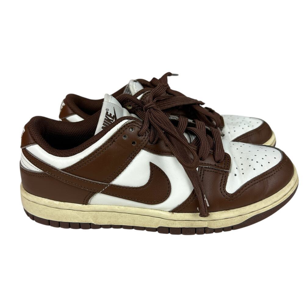 Nike Brown White Low 90s Dunk 6.5 - Picture 4 of 8